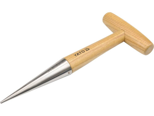 Конус посадочний з дерев'яною ручкою YATO : l= 280 мм [10/60]