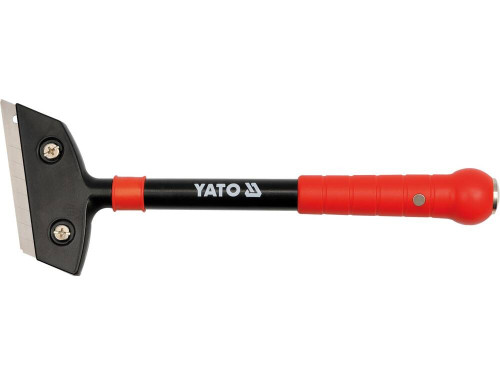 Скребок YATO для скла: l= 300 мм, з змінним лезом 18 x 100 мм  [10/60]