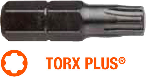 Насадка викруткова INDUSTRY USH Torx PLUS T10+ x 25 мм 5 шт