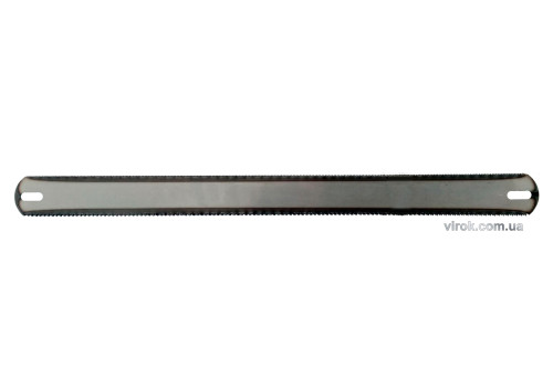 Полотно по металу і дереву двостороннє для ножівки TM VIROK 300 x 25 x 0.6 мм 5 шт