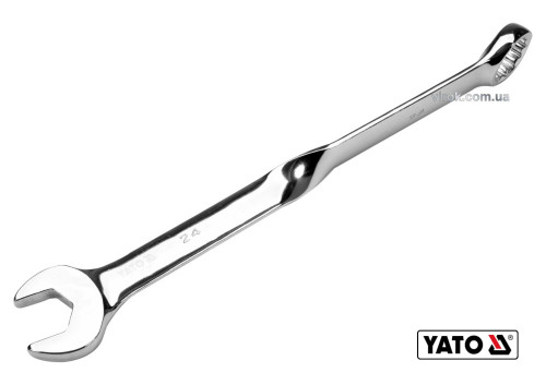 Ключ ріжково-накидний кручений 90° YATO 24 x 329 мм