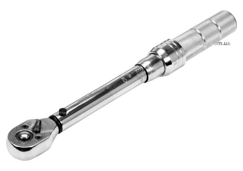 Ключ динамометричний YATO 1/4" 2.5-20 Нм 240-250 мм в футлярі