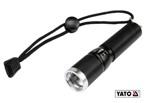 Ліхтар кишеньковий світлодіодний YATO 3 Вт 100 лм 100 х 25 мм 1 х АА
