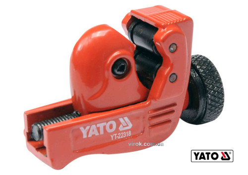 Труборіз роликовий YATO для труб 3-22 мм