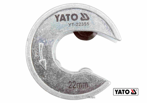 Труборіз роликовий YATO для труб 22 мм