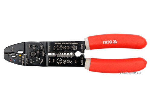 Кліщі для зачистки проводів YATO 220 мм