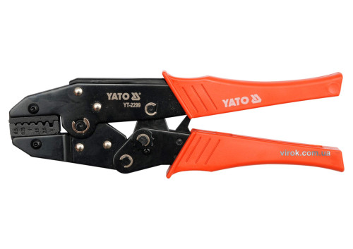 Кліщі для обтискання і зачистки проводів YATO 230 мм