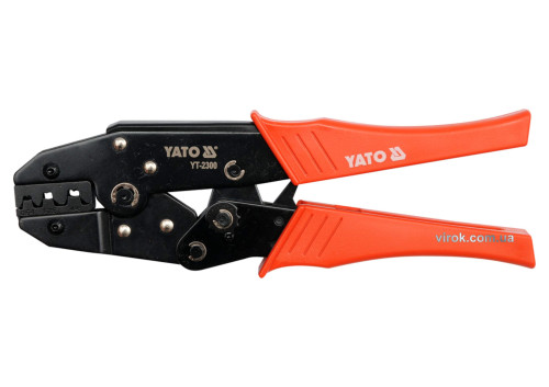 Кліщі для обтискання і зачистки проводів YATO 230 мм