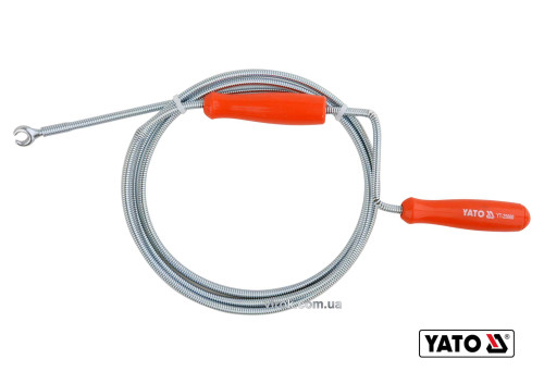 Трос для очищення каналізаційних труб YATO 5 мм x 1.5 м