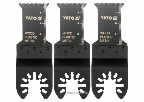 Пили-насадки для реноватора YATO Bi-Metal 40 x 28.5 мм 3 шт