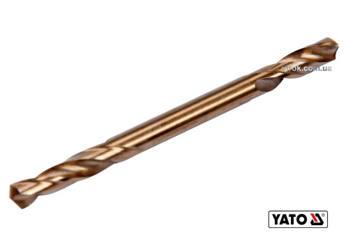 Свердло по металу двостороннє шліфоване YATO 3.2 x 49/9.5 мм HSS 6542