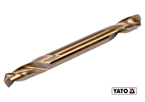 Свердло по металу двостороннє шліфоване YATO 6 x 66/16 мм HSS 6542