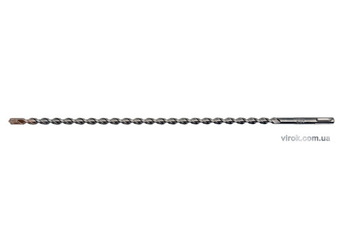 Свердло по залізобетону SDS Plus Premium Х-тип YATO 10 х 460 мм з 4 різальними пругами