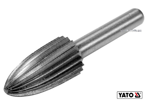 Фреза конусна по металу YATO Ø13 x 25/55 мм HSS 4241 хвостовик- Ø6 мм