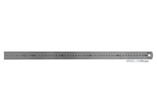 Лінійка з нержавіючої сталі YATO 500 x 19 мм