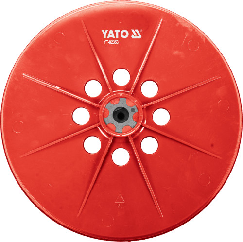 Насадка кругла для шліфмашин YT-82340 і YT-82350 YATO, Ø225 мм
