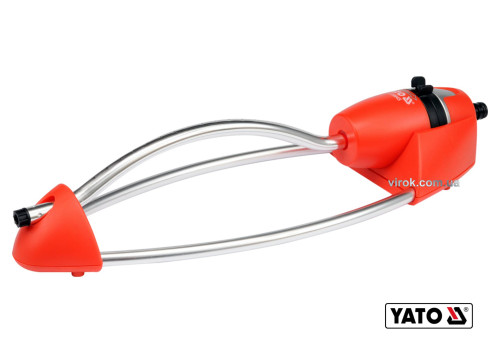 Зрошувач осциляційний YATO до шлангу 1/2", 17 отворів, ABS-пластик + алюміній