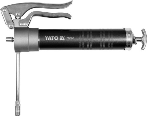 Шприц мастильний YATO, 400 см³, 55 MPa. з жорстк. аплікатором і швидким впорскуванням