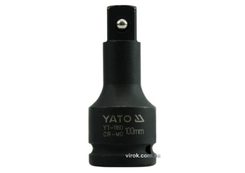 Подовжувач ударний YATO 3/4" 100 мм