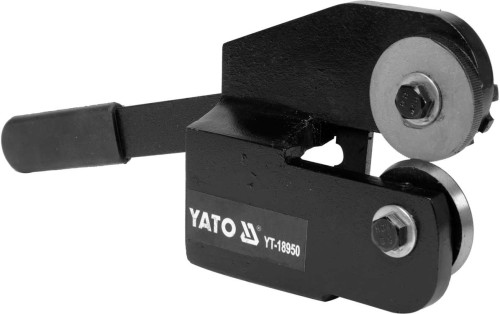 Ножиці по листовому металу t= 1.2-2 мм з дисковими різцями YATO: важіль l= 290 мм, плита- 70х 55 мм