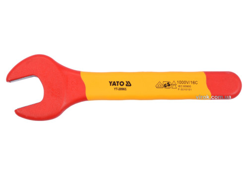 Ключ ріжковий діелектричний YATO М22 мм VDE до 1000 В
