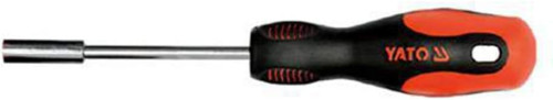 Викрутка-тримач YATO для викруткових вставок з 6-гранним шпинделем- 1/4",  l= 275 мм