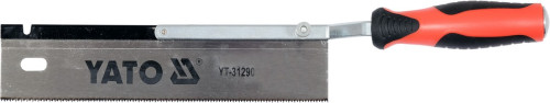 Ножівка з переставним руків'ям YATO : L= 410/250х 60 мм, 12 зубів/1", полот t= 0.6мм