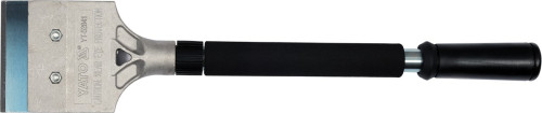 Скребок до підлоги YATO, L= 500 мм, 2-стор. сталеве лезо- 10 см, з ударною ручкою