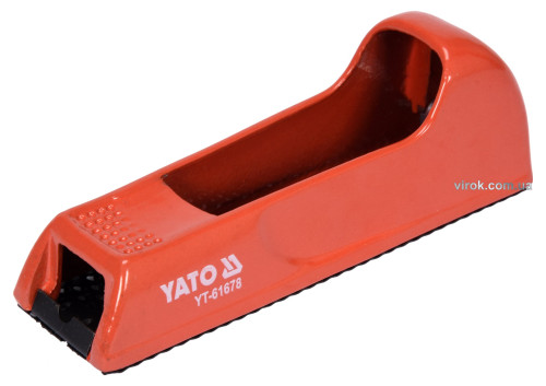 Рашпиль для гіпсокартону YATO 140 х 40 мм металевий корпус