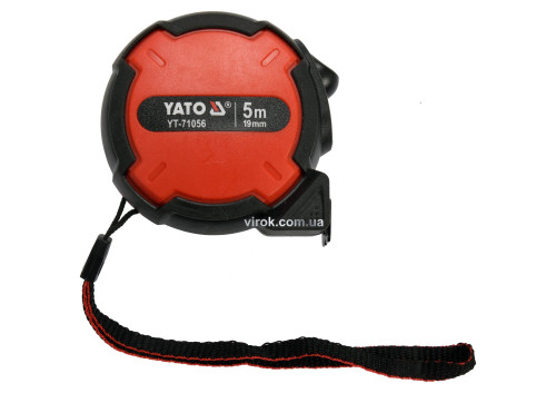 Рулетка з нейлоновим покриттям YATO 5 м х 19 мм