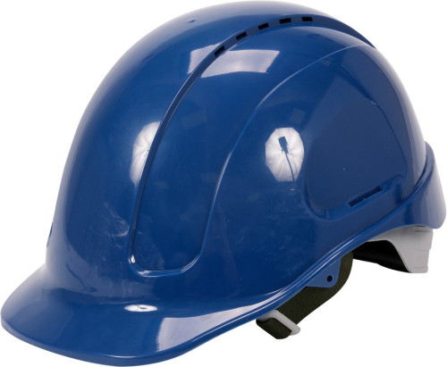 Каска для захисту голови YATO синя з пластика ABS