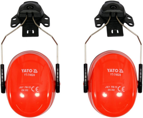 Навушники шумозахисні YATO  з кріпленням до каски