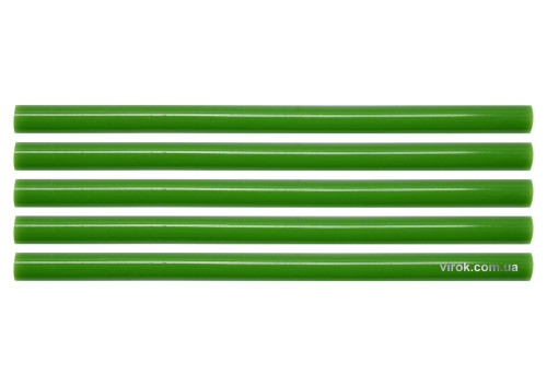 Стержні клейові зелені YATO 11.2 x 200 мм 5 шт
