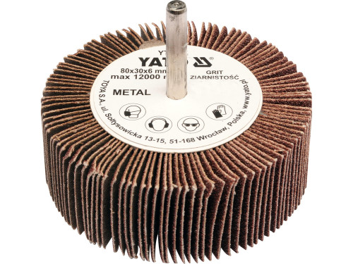 Круг пелюстковий шліфувальний YATO YT-83371