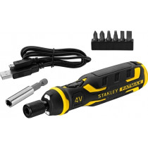 Викрутка акумуляторна STANLEY "FatMax", 4 В, 1,5 АхГод, F= 0,9 Нм
