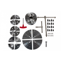 Токарний патрон 4-х кулачковий JET по дереву CK-4.5Z/S1 114 мм (набір)