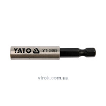 Магнітний тримач для викруткових насадок YATO 1/4" 60 мм