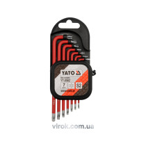 Набір ключів Torx Г-подібних YATO Т9-Т30 7 шт
