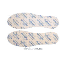 Устілки для взуття VOREL антибактеріальні з розміром 43/44