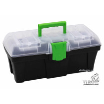 Ящик для інструментів з органайзером пластиковий Green box 12" TM VIROK 300 х 167 х 150 мм