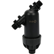 Фільтр водяний для зрошувальних систем FLO з гвинов. приєднанням- 3/4", фільтр- 130 мкм, 0,8 MPa