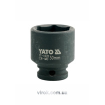 Головка торцева ударна шестигранна YATO 1/2" М30 х 48 мм