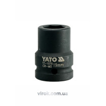 Головка торцева ударна шестигранна YATO 3/4" М19 х 50 мм