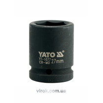 Головка торцева ударна шестигранна YATO 3/4" М27 х 53 мм