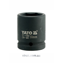 Головка торцева ударна шестигранна YATO 3/4" М30 х 53 мм