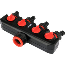 Розгалужувач швидкоз'єднувальний з клапанамми YATO YT-89103