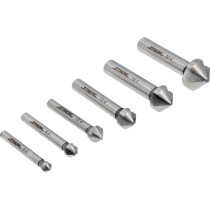 Набір зенкерів конічних по металу з 2 різьцями STHOR 22710