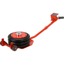 Домкрат пневматичний підкатний YATO навантаження- 4 т, межі підйому-15- 50 см, з дод. наставкою 8см.