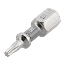Насадка викруткова YATO; "TORX" T8 х 25мм. шпиндель 6-гран- 1/4", покрита нікелем, 2шт.[10]