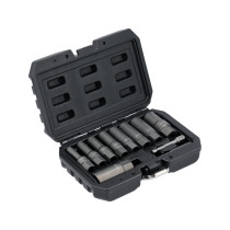 Набір подовжених головок для видалення зломаних болтів YATO YT-05914